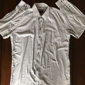 7 button Emanuel Ungaro men’s dress shirt